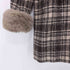 ダーリッチ Darich 22AW タックデザインチェックコート レディース L