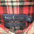 ラルフローレン RALPH LAUREN インド製 ポニー 刺繍 チェック B.D ネル シャツ メンズ import:M