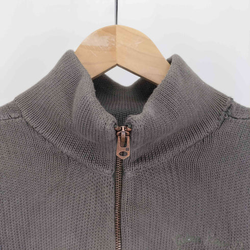 ジースターロー G-STAR RAW チェーン刺繍 ジップアップ ニット ドライバーズ メンズ JPN:M