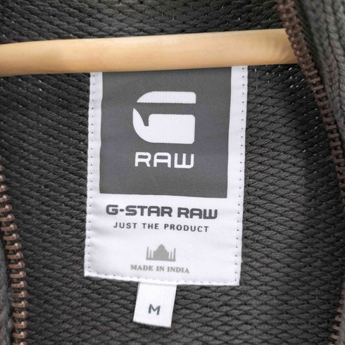 ジースターロー G-STAR RAW チェーン刺繍 ジップアップ ニット ドライバーズ メンズ JPN:M