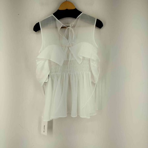 フレイアイディー FRAY I.D オフショルペプラムブラウス レディース ONE SIZE