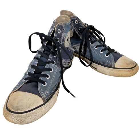 コンバース CONVERSE ツギハギ デニムパッチワーク ALL STAR ハイカットスニーカー メンズ 28cm