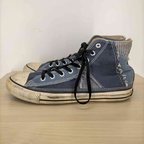 コンバース CONVERSE ツギハギ デニムパッチワーク ALL STAR ハイカットスニーカー メンズ 28cm