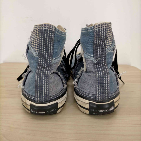 コンバース CONVERSE ツギハギ デニムパッチワーク ALL STAR ハイカットスニーカー メンズ 28cm