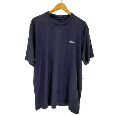アンブロ UMBRO ロゴ刺しゅうクルーネックTシャツ メンズ