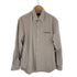 ユナイテッドアローズグリーンレーベルリラクシング UNITED ARROWS green label relaxing TRフラノ ジャストルーズ レギュラーカラー シャツ メンズ JPN:M