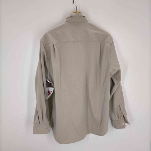 ユナイテッドアローズグリーンレーベルリラクシング UNITED ARROWS green label relaxing TRフラノ ジャストルーズ レギュラーカラー シャツ メンズ JPN:M