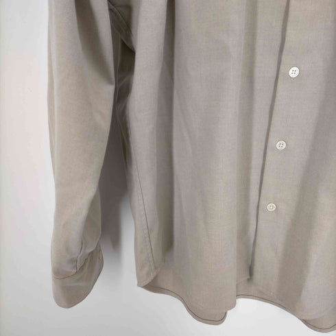 ユナイテッドアローズグリーンレーベルリラクシング UNITED ARROWS green label relaxing TRフラノ ジャストルーズ レギュラーカラー シャツ メンズ JPN:M