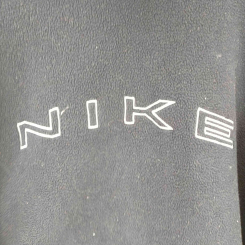 ナイキ NIKE 90S-00S モックネック ロゴ刺しゅうフリースプルオーバー メンズ JPN:XL