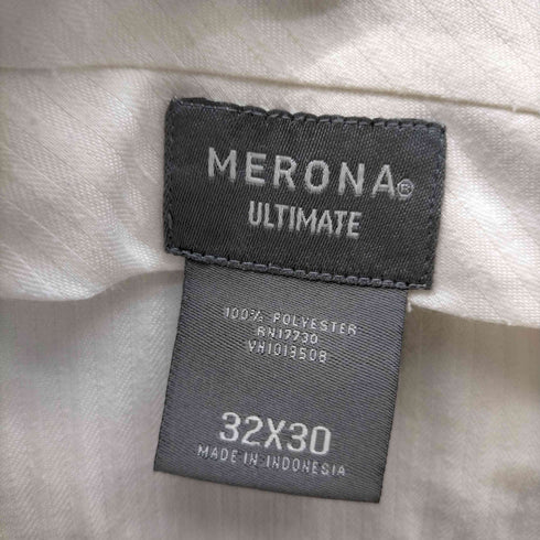 メローナ MERONA ツータックワイドスラックス メンズ 32/30