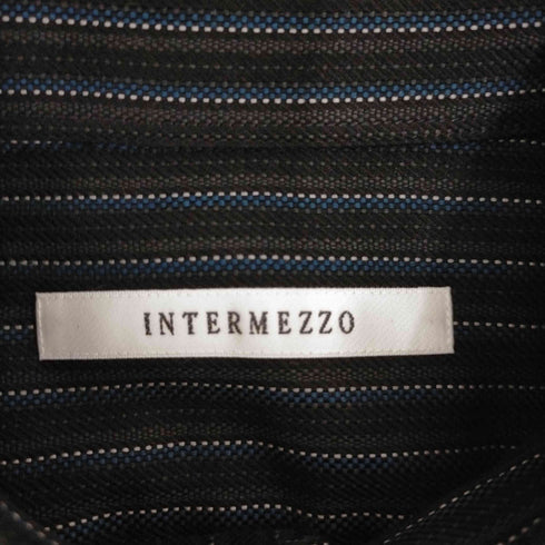 インターメッツォ INTERMEZZO ストライプシャツ メンズ