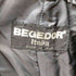BEGEDOR イタリア製 サイドラップ レザーテーパードパンツ メンズ