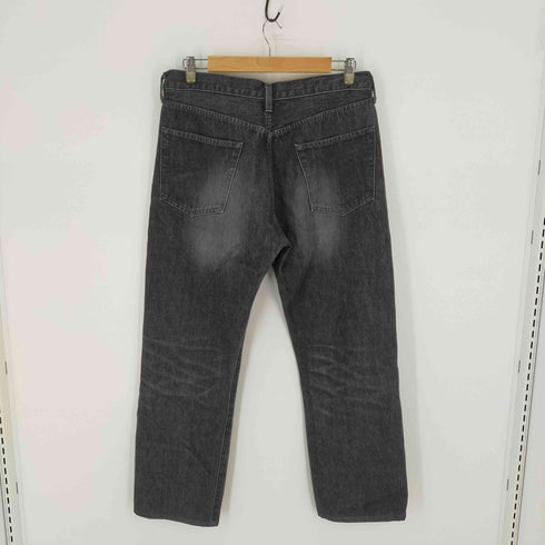 ソフネット SOPHNET. coolmaxブラックデニムパンツ ボタンフライ メンズ JPN:L