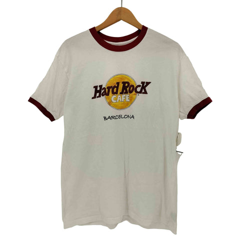 ハードロックカフェ Hard Rock Cafe ロゴ プリント リンガー Tシャツ メンズ JPN:L