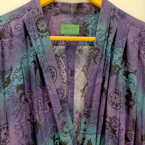 ケンゾーパリス KENZO PARIS 90S~ 曼荼羅 ロングガウン 羽織 レディース