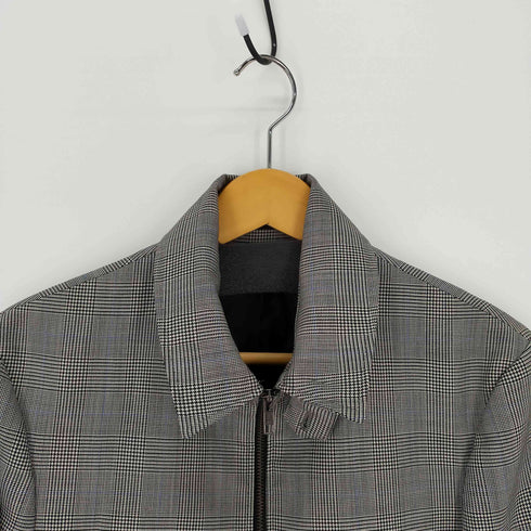 FIFTH AVENUE SHOE REPAIR クロップドチェックジャケット ダブルジップ メンズ
