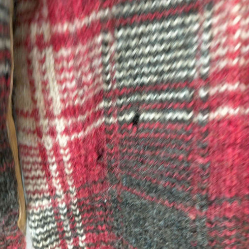 ポロカントリーラルフローレン POLO COUNTRY RALPH LAUREN チェック柄エルボーパッチ クルーネックニット メンズ JPN:M