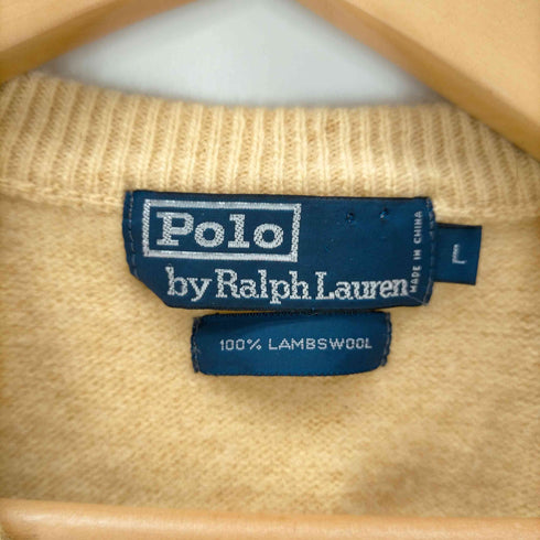 ポロバイラルフローレン Polo by RALPH LAUREN 90S ウールVネックベスト レディース JPN:L