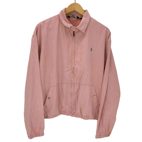 ポロバイラルフローレン Polo by RALPH LAUREN 80S-90S 三角タグ USA製 ポニー刺しゅう スイングトップブルゾン レディース JPN:M
