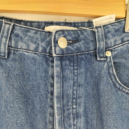 エイチアンドエム H&M サイドスリット ワイドデニムパンツ レディース EU 36