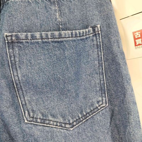 エイチアンドエム H&M サイドスリット ワイドデニムパンツ レディース EU 36