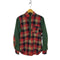ジュンヤワタナベコムデギャルソンマン JUNYA WATANABE COMME des GARCONS MAN AD2009 ウールチェックシャツ ナイロン切替 エルボーステッチ メンズ JPN:S