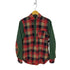 ジュンヤワタナベコムデギャルソンマン JUNYA WATANABE COMME des GARCONS MAN AD2009 ウールチェックシャツ ナイロン切替 エルボーステッチ メンズ JPN:S