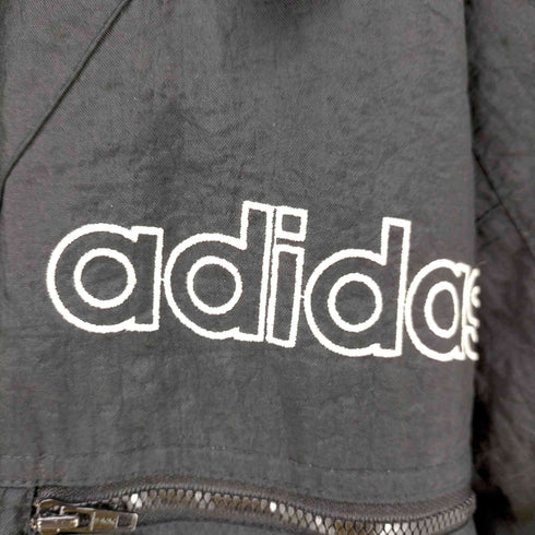 アディダス adidas 00S 裏地キルティング トレフォイルロゴ刺しゅう フーデッドブルゾン メンズ JPN:M