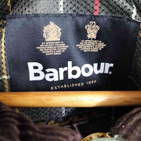 バブアー Barbour OS Peach Bedale Sage/オーバーサイズ ピーチスキン ビデイル セージ メンズ 38