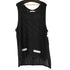 オフホワイト OFF-WHITE メッシュ タンクトップ ブラック メンズ JPN:S