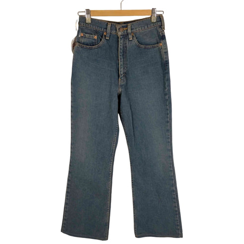リーバイス Levis ボタン裏J38 日本製 ブーツカットデニムパンツ レディース W30