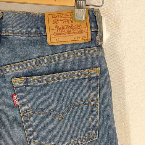 リーバイス Levis ボタン裏J38 日本製 ブーツカットデニムパンツ レディース W30
