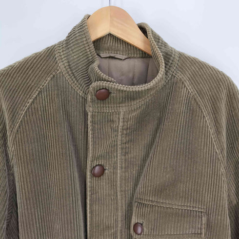 LARUSMIANI コーデュロイ スタンドカラー 中綿ハーフコート メンズ 87