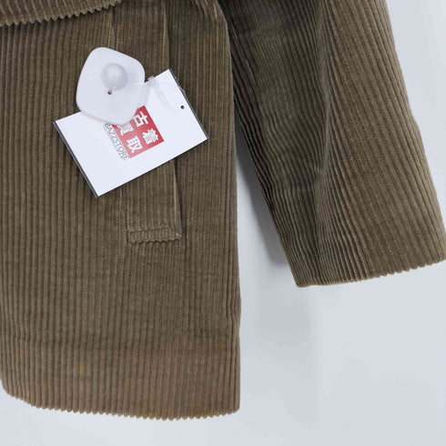 LARUSMIANI コーデュロイ スタンドカラー 中綿ハーフコート メンズ 87