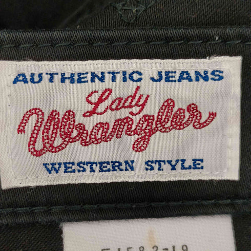 ラングラー Wrangler セミフレア ブラックデニムスキニーパンツ メンズ W30