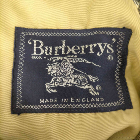 バーバリーズ BURBERRYS MADE IN ENDLAND 裏地ノバチェックステンカラーコート レディース