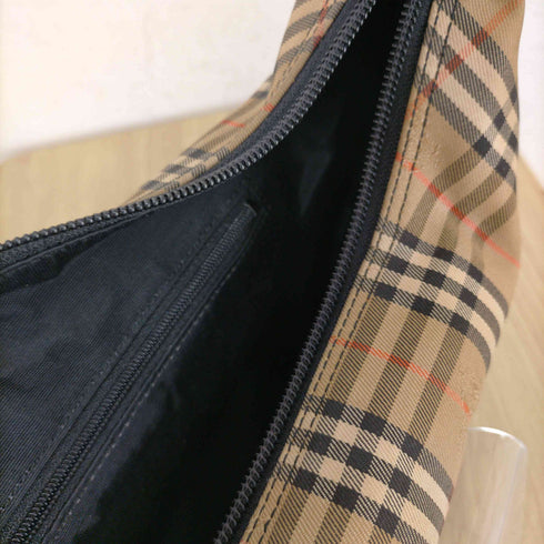 バーバリーズ BURBERRYS ノヴァチェック キャンバス ハンドバッグ レディース