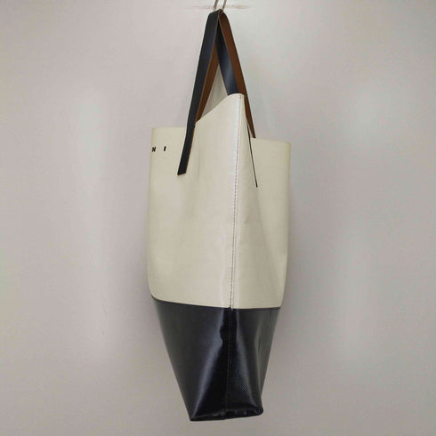 マルニ MARNI バイカラーショッピングトート レディース