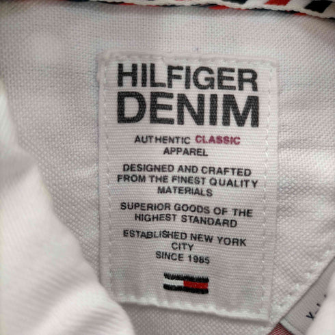 ヒルフィガーデニム HILFIGER DENIM チェックBDシャツ メンズ import:XL