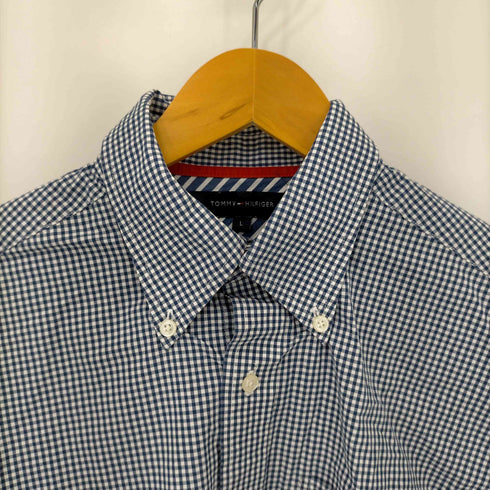 トミーヒルフィガー TOMMY HILFIGER ギンガムチェックBDシャツ メンズ import:L