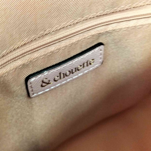 アンドシュエット &chouette 2way 南京錠 シンプル ハンドバッグ ショルダーバッグ レディース