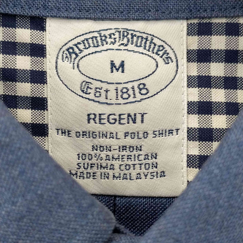 ブルックスブラザーズ BROOKS BROTHERS REGENT SUPIMA COTTON BDシャツ メンズ import:M