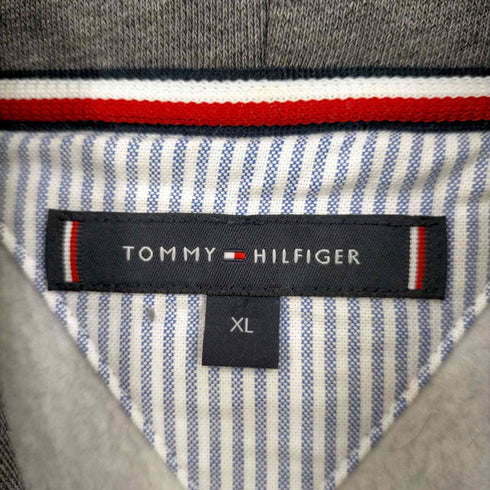 トミーヒルフィガー TOMMY HILFIGER フロントロゴ刺繍 プルオーバーパーカー メンズ JPN:XL