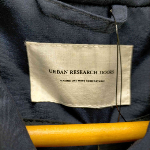 アーバンリサーチドアーズ URBAN RESEARCH DOORS 比翼ステンカラーコート メンズ US:38