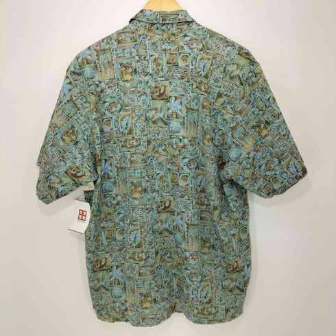 TOUCAN DANCE 80-90s 総柄 オープンカラーアロハシャツ メンズ import:L