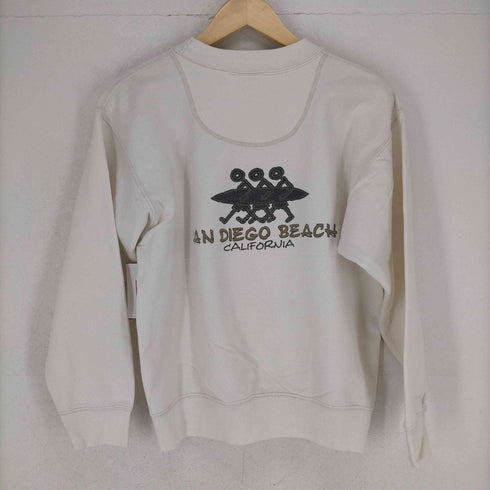 オニータ ONEITA 90S SANDIEGO BEACH 前V 鹿の子地プリントカットソー メンズ JPN:S