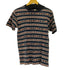 フィルメランジェ FilMelange 馬柄ボーダー S/S Tシャツ メンズ JPN:3