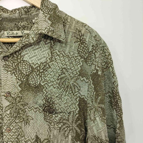 バティックベイ Batik Bay 総柄 オープンカラーシャツ メンズ import:M