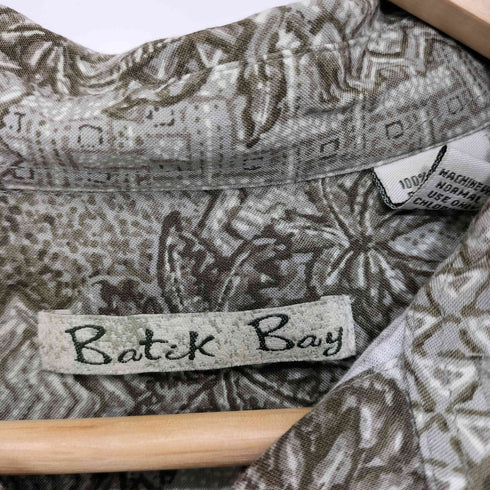 バティックベイ Batik Bay 総柄 オープンカラーシャツ メンズ import:M