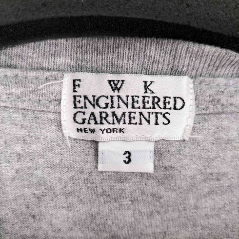 エフダブリューケーエンジニアードガーメンツ FWK engineered garments ポケット S/S Tシャツ メンズ JPN:3